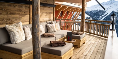 Hotels an der Piste - Hotel-Schwerpunkt: Skifahren & Kulinarik - Ladis - Saunabereich Tiroler Bald - Hotel Alpenfriede