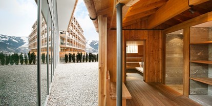 Hotels an der Piste - Pools: Innenpool - Skigebiet KitzSki Kitzbühel Kirchberg - Kempinski Hotel Das Tirol