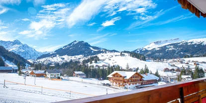 Hotels an der Piste - geführte Skitouren - Andelsbuch - Aussicht vom Zimmerbalkon Südseite - Almhof Rupp - das Genießerhotel