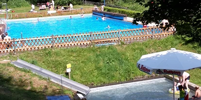 Hotels an der Piste - Pools: Innenpool - Vörstetten - das wohl höchstgelegene Freibad Deutschlands in Todtnauberg  - Panorama Lodge Sonnenalm Hochschwarzwald