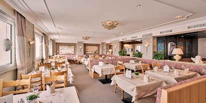 Hotels an der Piste - Hotel-Schwerpunkt: Skifahren & Familie - Bürserberg - Hotelrestaurant - Hotel Enzian