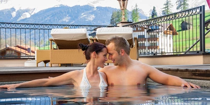 Hotels an der Piste - Sonnenterrasse - St. Leonhard im Pitztal - Outdoor Pool - Romantik & Spa Alpen-Herz