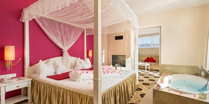 Hotels an der Piste - Verpflegung: Vollpension - Zams - Honeymoon-Suite mit Kamin - Romantik & Spa Alpen-Herz