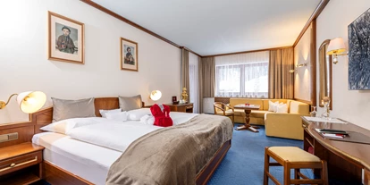 Hotels an der Piste - Hotel-Schwerpunkt: Skifahren & Ruhe - Mützens - Juniorsuite "Gletscherblick" 38m² - Hotel Der Rindererhof
