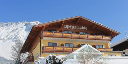 Hotels an der Piste - geführte Skitouren - Gosauzwang - Aparthotel Pfeffermühle