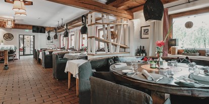 Hotels an der Piste - Klassifizierung: 4 Sterne - Saalbach - à la carte Restaurant Südtiroler. - Hotel Tiroler Buam