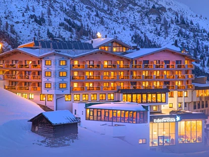 Hotels an der Piste - Hotel-Schwerpunkt: Skifahren & Kulinarik - Ladis - 4*S Skihotel Edelweiss in Hochsölden - Skihotel Edelweiss Hochsölden