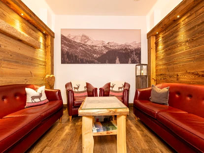Hotels an der Piste - Hotel-Schwerpunkt: Skifahren & Familie - Uderns - Teelounge - Kinder- & Gletscherhotel Hintertuxerhof