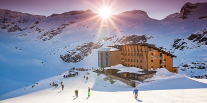 Hotels an der Piste - geführte Skitouren - Glor-Berg - Berghotel Rudolfshütte