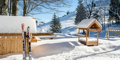 Hotels an der Piste - Skikurs direkt beim Hotel: für Erwachsene - Schwaigs - Brösel Alm am Berghotel Sudelfeld direkt am Skigebiet Sudelfeld - Bayrischzell - Berghotel Sudelfeld