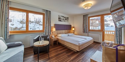 Hotels an der Piste - Skiraum: versperrbar - PLZ 5730 (Österreich) - Junior Suite "Jade" - Dein MOUNTAIN Wohlfühlhotel Johanneshof