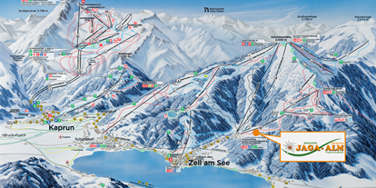 Hotels an der Piste - Ski-In Ski-Out - Alpin Card mit Ticketverbund Schmittenhöhe - Kitzsteinhorn Kaprun - Maiskogel - Saalbach Hinterglemm Leogang Fieberbrunn
 - Berghotel Jaga-Alm