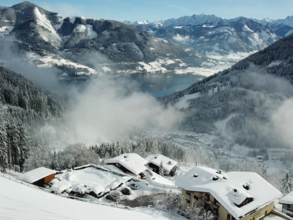Hotels an der Piste - Skiraum: Skispinde - Oberhof (Goldegg) - Winterpanorama - Berghotel Jaga-Alm