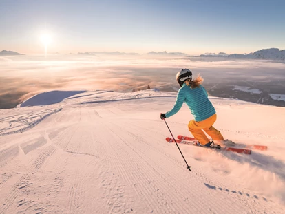 Hotels an der Piste - Skiservice: vorhanden - Gröfelhof - Skilaufen mit Panorama  - Sattleggers Alpenhof & Feriensternwarte 