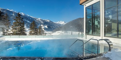 Hotels an der Piste - Pools: Infinity Pool - Österreich - Hotel Goldried