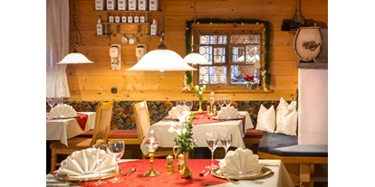 Hotels an der Piste - Skiservice: Wachsservice - PLZ 6733 (Österreich) - Restaurant für Hausgäste - Aparthotel Spitzer