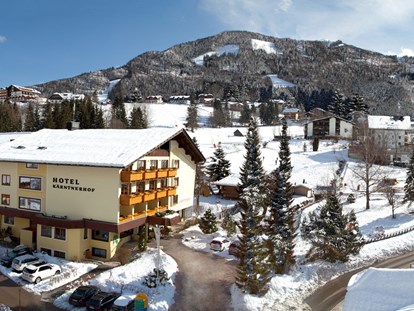 Hotels an der Piste - Hotel-Schwerpunkt: Skifahren & Familie - Turracherhöhe - Hotel Kärntnerhof direkt an der Skipiste - Familien- & Sporthotel Kärntnerhof****