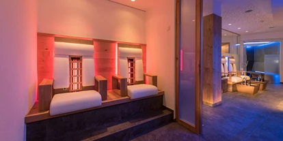 Hotels an der Piste - Sauna - Ladis - Hotel Cores Fiss Wellnessbereich - Hotel Cores