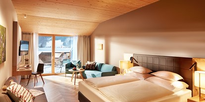 Hotels an der Piste - Hotel-Schwerpunkt: Skifahren & Wellness - PLZ 6733 (Österreich) - Doppelzimmer Premium  - Hotel die Wälderin