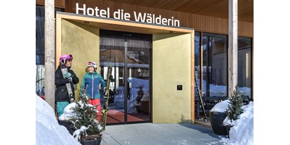 Hotels an der Piste - Brand (Brand) - Außenbereich Winter - Hotel die Wälderin