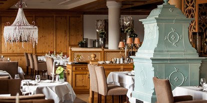 Hotels an der Piste - Tiroler Oberland - Hotelrestaurant - Schlosshotel Fiss