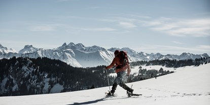 Hotels an der Piste - geführte Skitouren - Bayern - Schneeschuhwandern in Balderschwang - HUBERTUS MOUNTAIN REFUGIO ALLGÄU