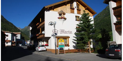 Hotels an der Piste - Skiraum: versperrbar - Ausserbraz - Pension St.Martin in Galtür - Pension St. Martin
