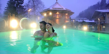 Hotels an der Piste - Pools: Außenpool beheizt - Uttendorf (Uttendorf) - Außenpool -  Hotel Alpine Palace