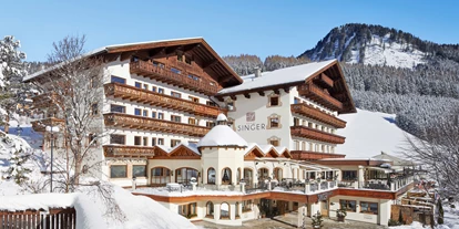 Hotels an der Piste - Hotel-Schwerpunkt: Skifahren & Wellness - Rauth (Nesselwängle) - Außenaufnahme - Hotel Singer - Relais & Châteaux