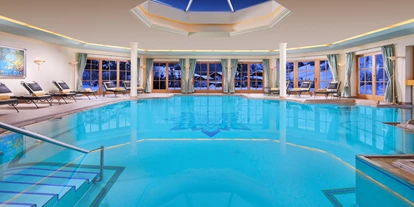 Hotels an der Piste - Pools: Außenpool beheizt - Rauth (Nesselwängle) - Innenpool - Hotel Singer - Relais & Châteaux