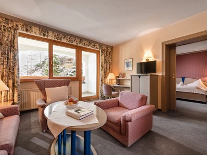 Hotels an der Piste - Klassifizierung: 4 Sterne - Oberwöllan - Wohnzimmer Grande Suite superieur Sterntaler - Hotel St. Oswald