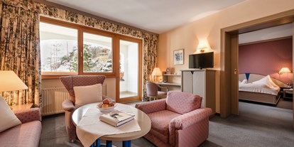 Hotels an der Piste - Sauna - PLZ 9521 (Österreich) - Wohnzimmer Grande Suite superieur Sterntaler - Hotel St. Oswald