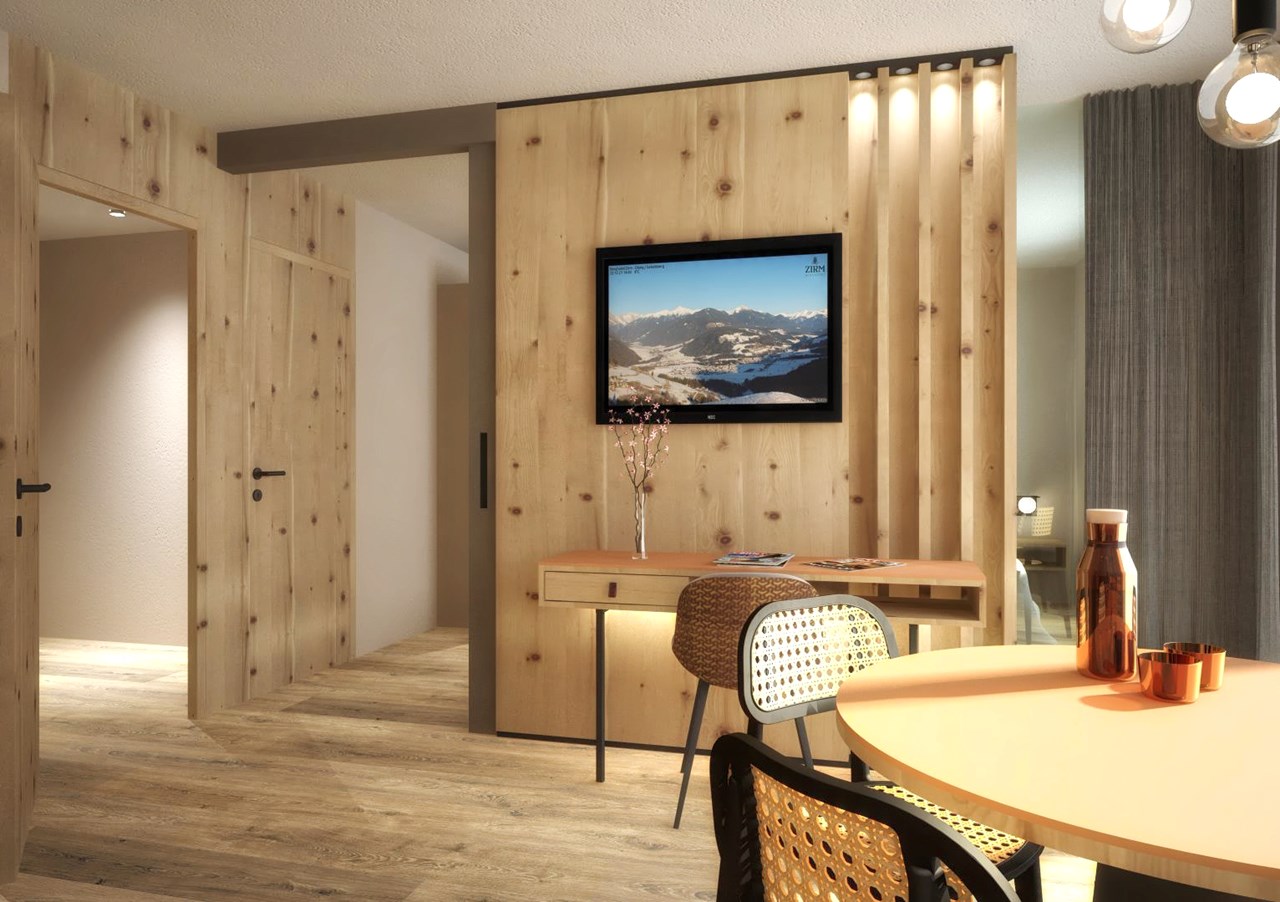 Berghotel Zirm  Zimmerkategorien Suite Budget