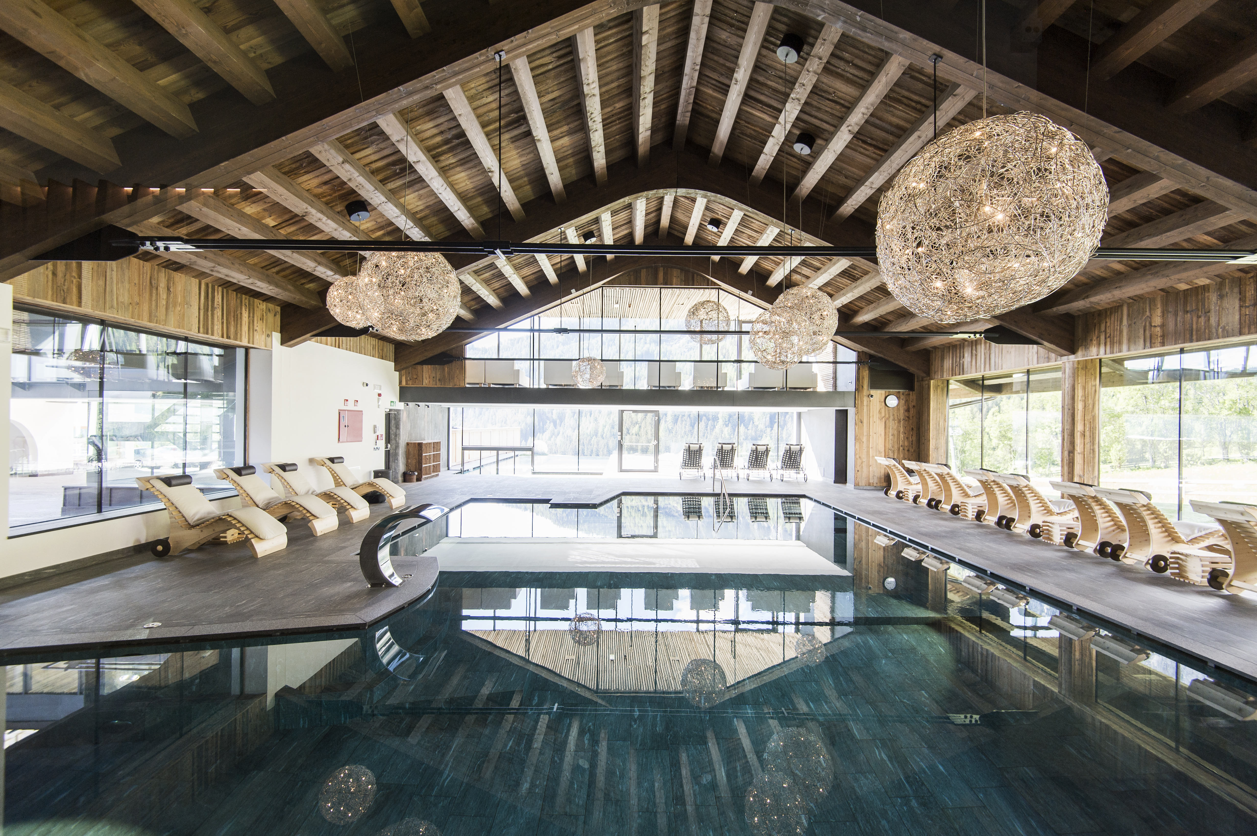 Skihotel: Schwimmbad - Hotel Cappella - Relais & Chateaux
