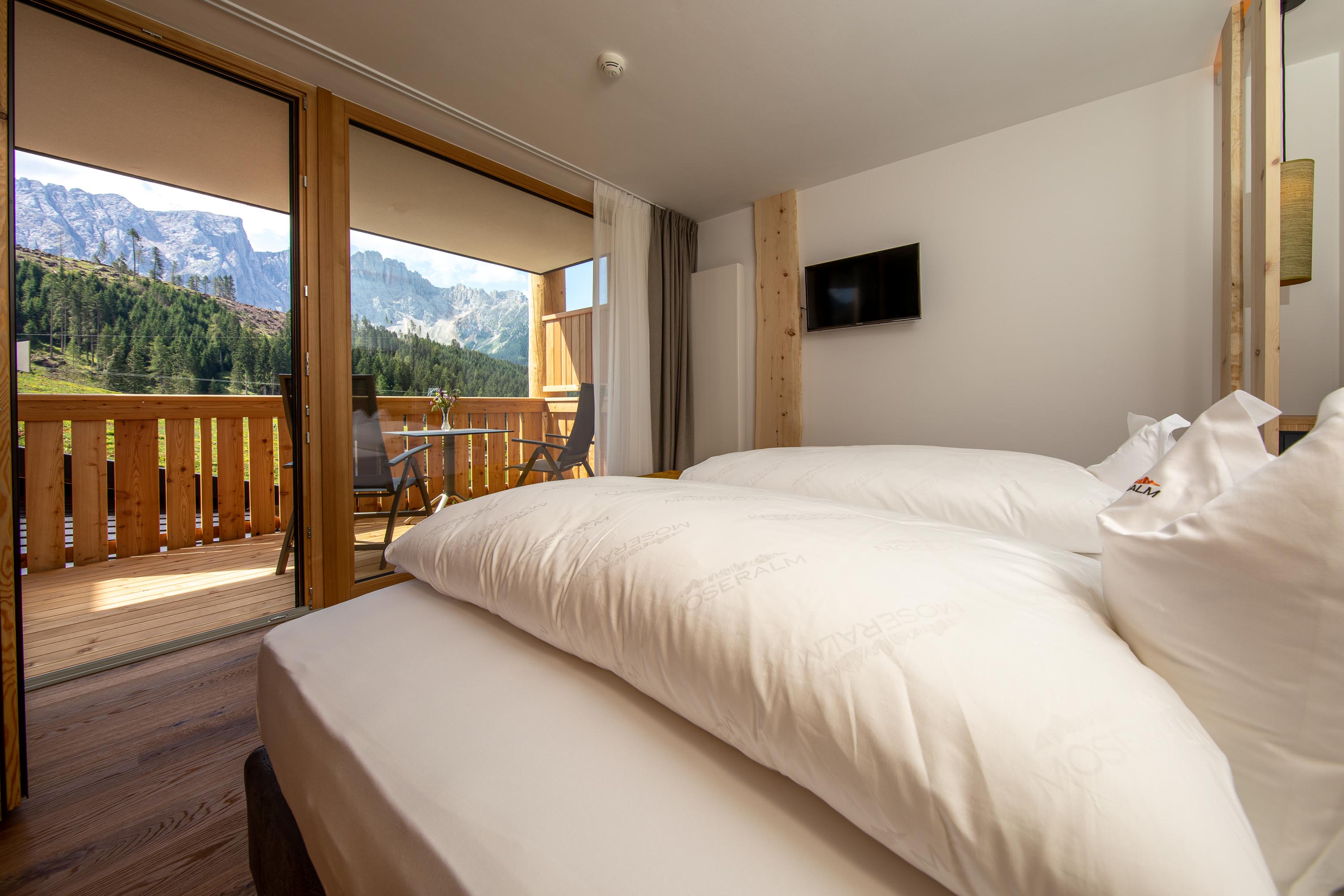 Moseralm Dolomiti Hideaway Zimmerkategorien Suite Vajolon