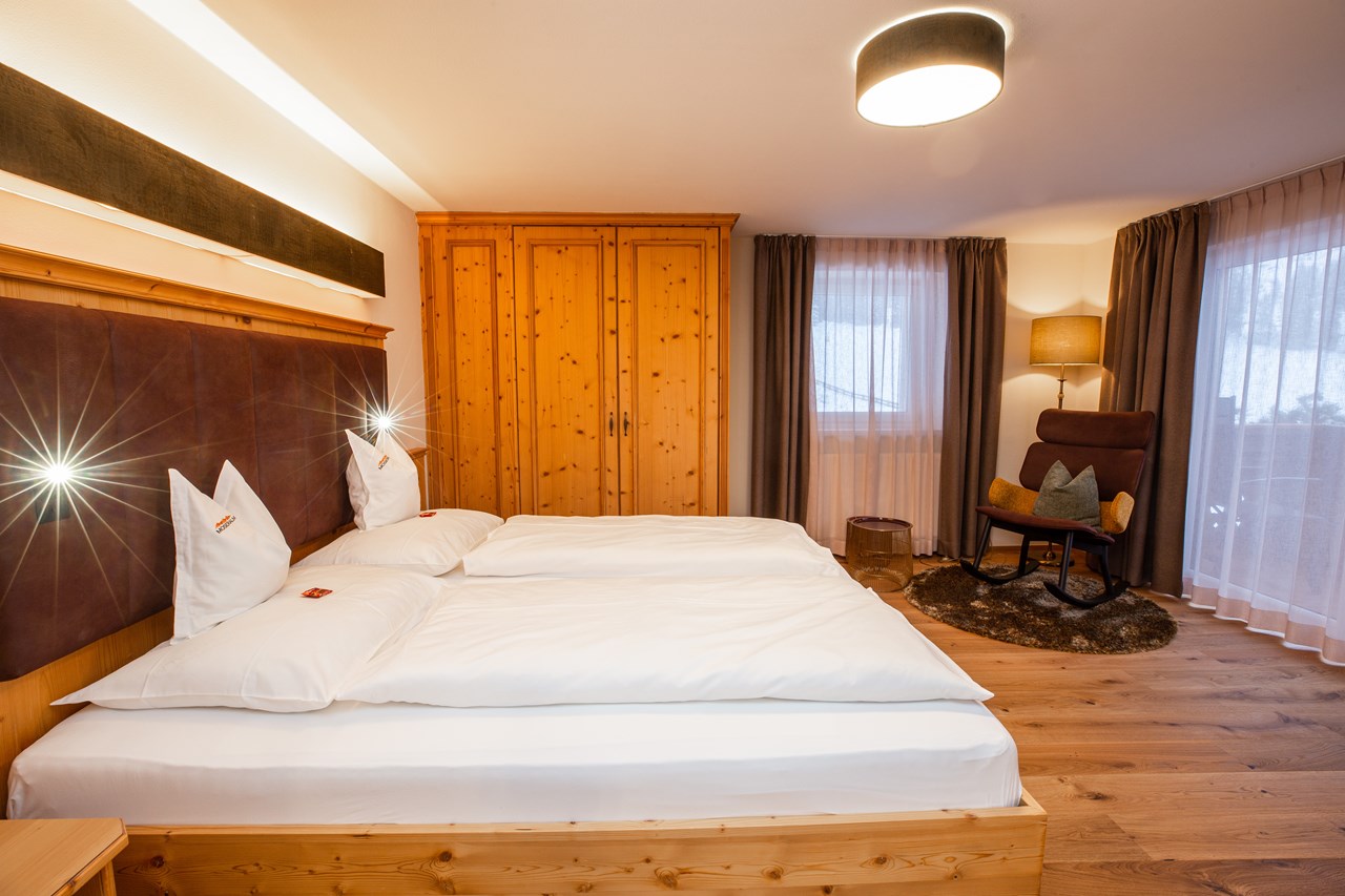 Moseralm Dolomiti Hideaway Zimmerkategorien Juniorsuite Frin