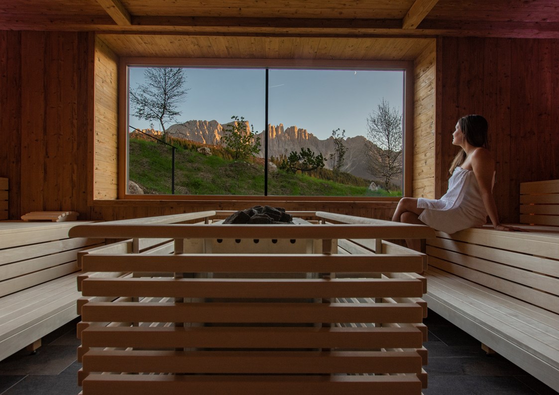 Skihotel: 6 Saunen im Dolomiti Mountain SPA - Hotel Moseralm