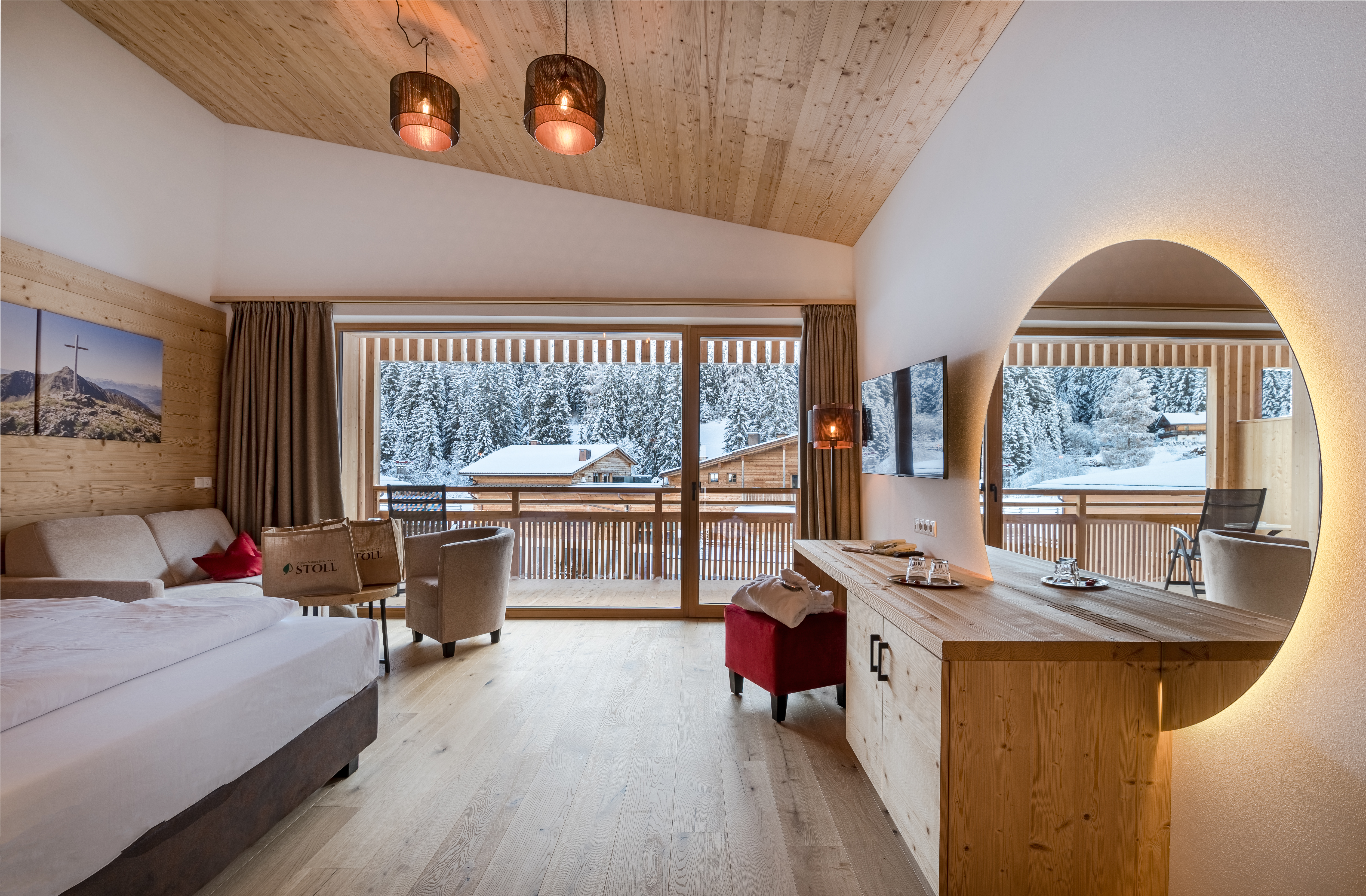 Alpine Nature Hotel Stoll Zimmerkategorien Nature Room Summit