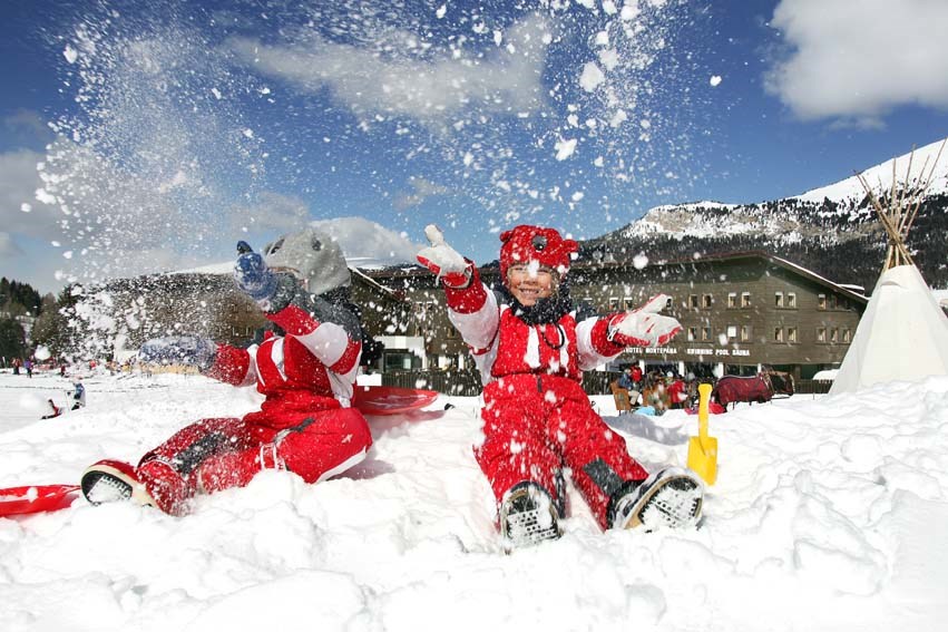 Skihotel: Paradies für Kinder - Sporthotel Monte Pana