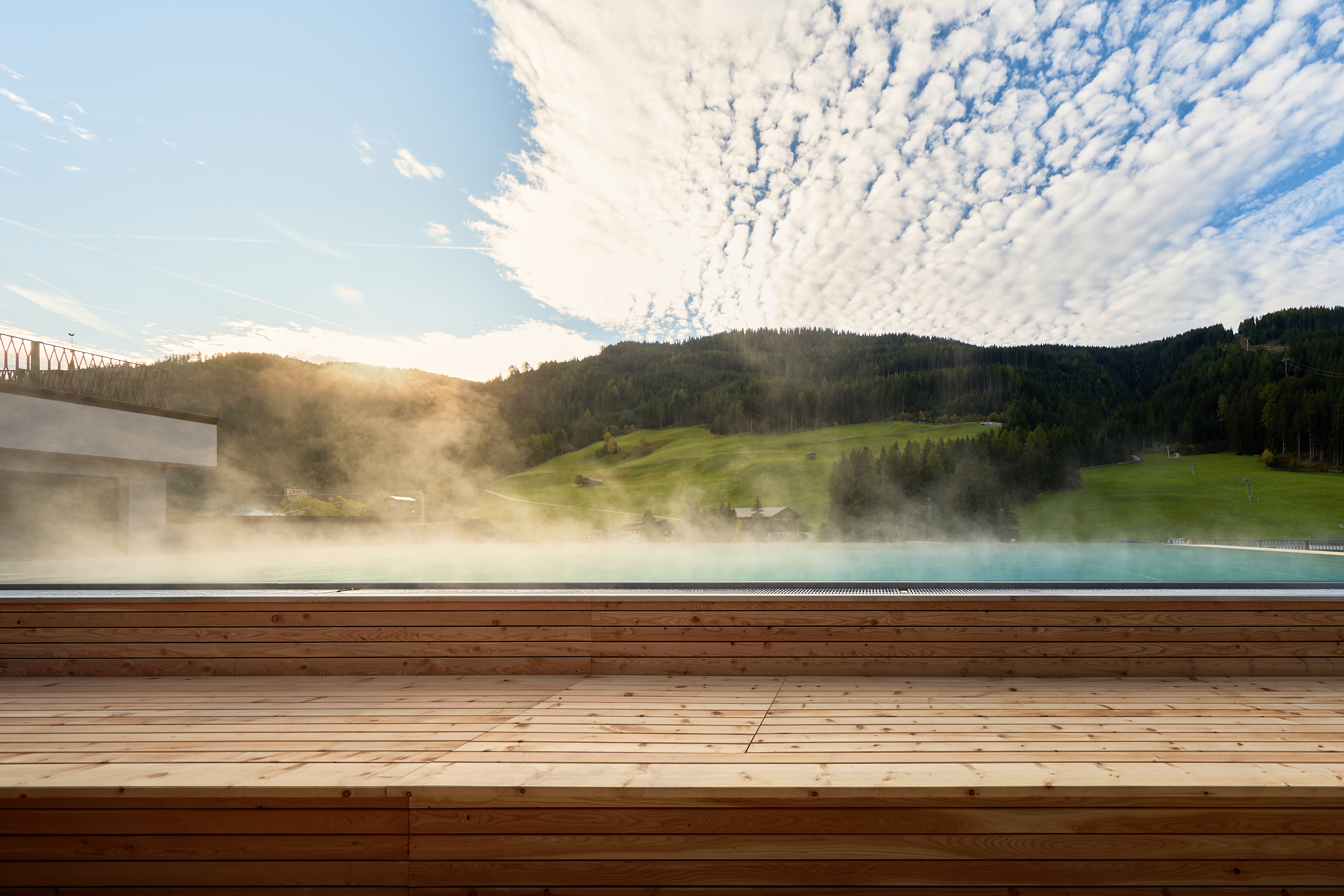 Skihotel: Outdoorpool - Berghotel Ratschings - Wellness | Spa