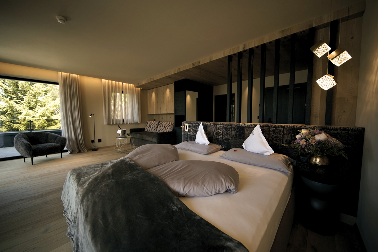 Hotel Rosa ****S Eco Alpine Spa Resort Zimmerkategorien SUITE ALPINE SKY
