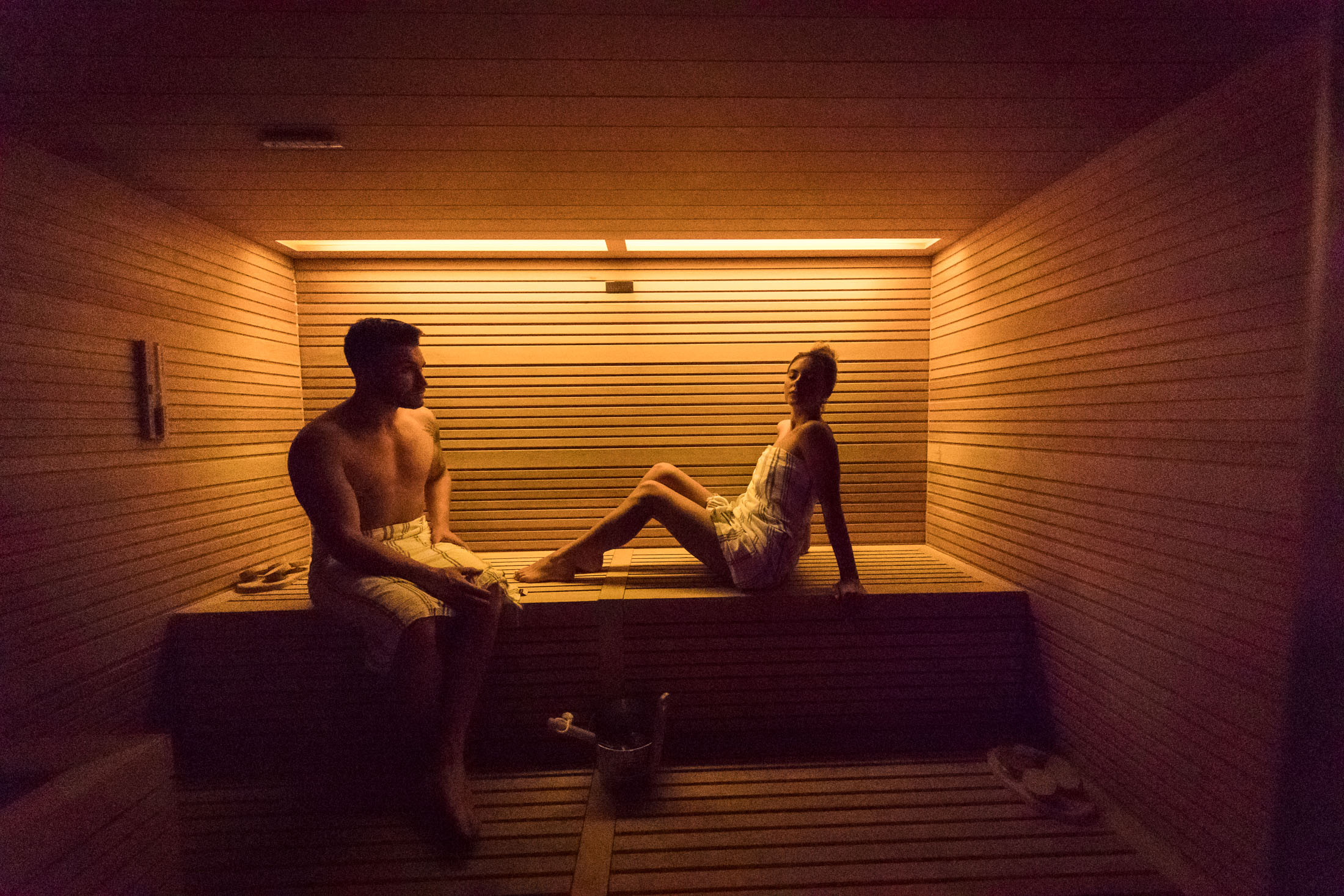 Skihotel: Sauna - Mountain Design Hotel Eden Selva