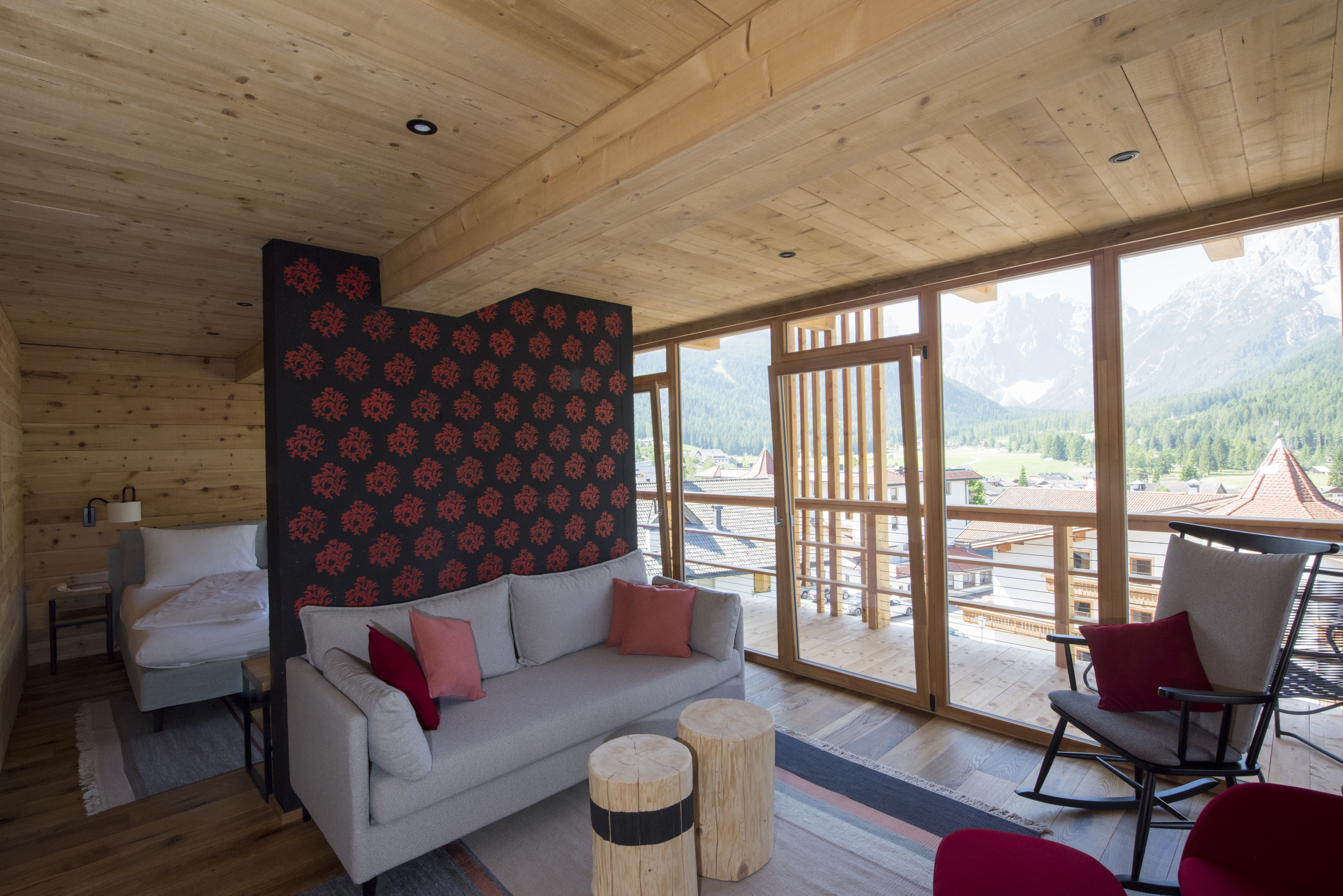 Berghotel Sexten Zimmerkategorien Zirben Suite 50m²