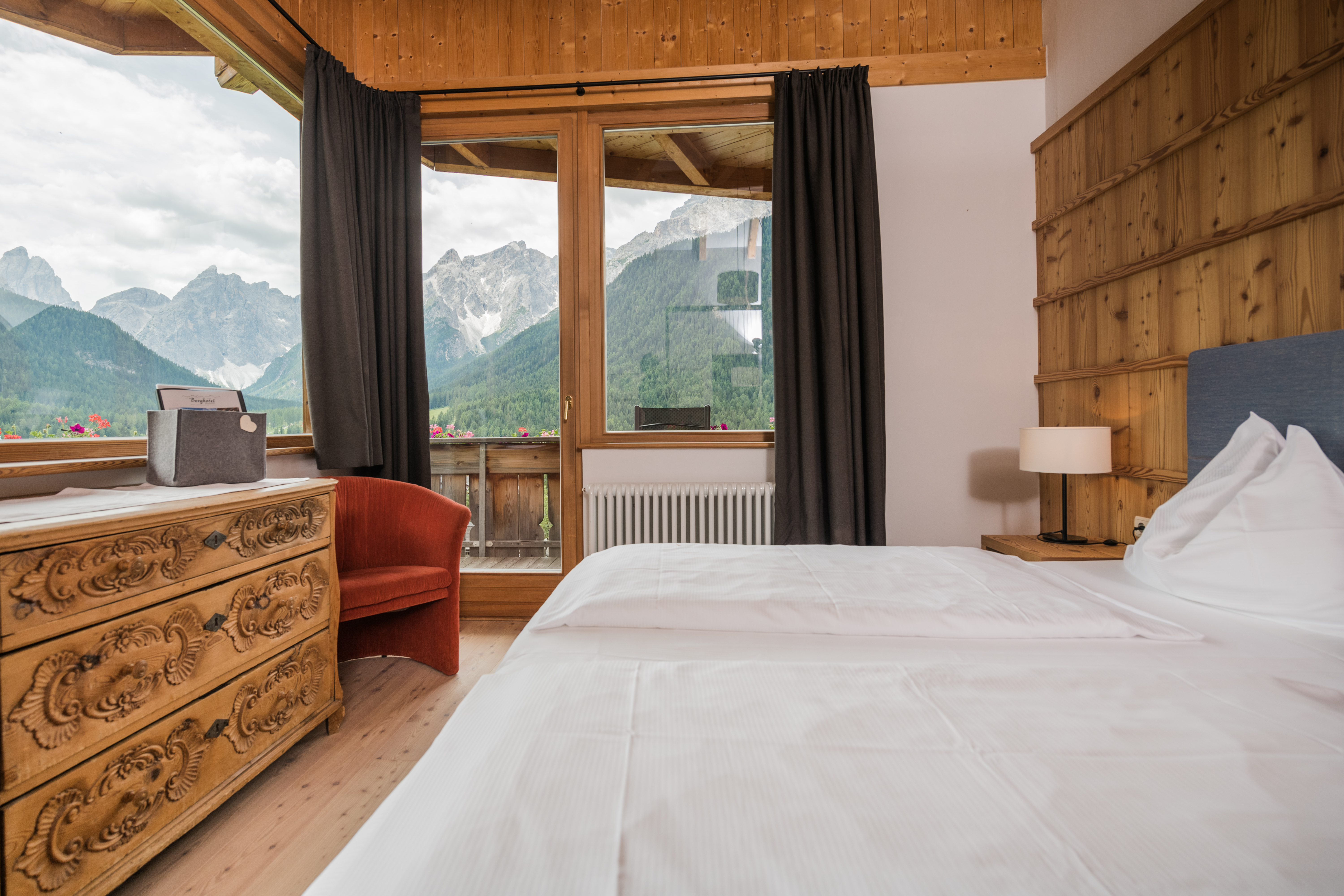 Berghotel Sexten Zimmerkategorien Panorama Suite 40m²