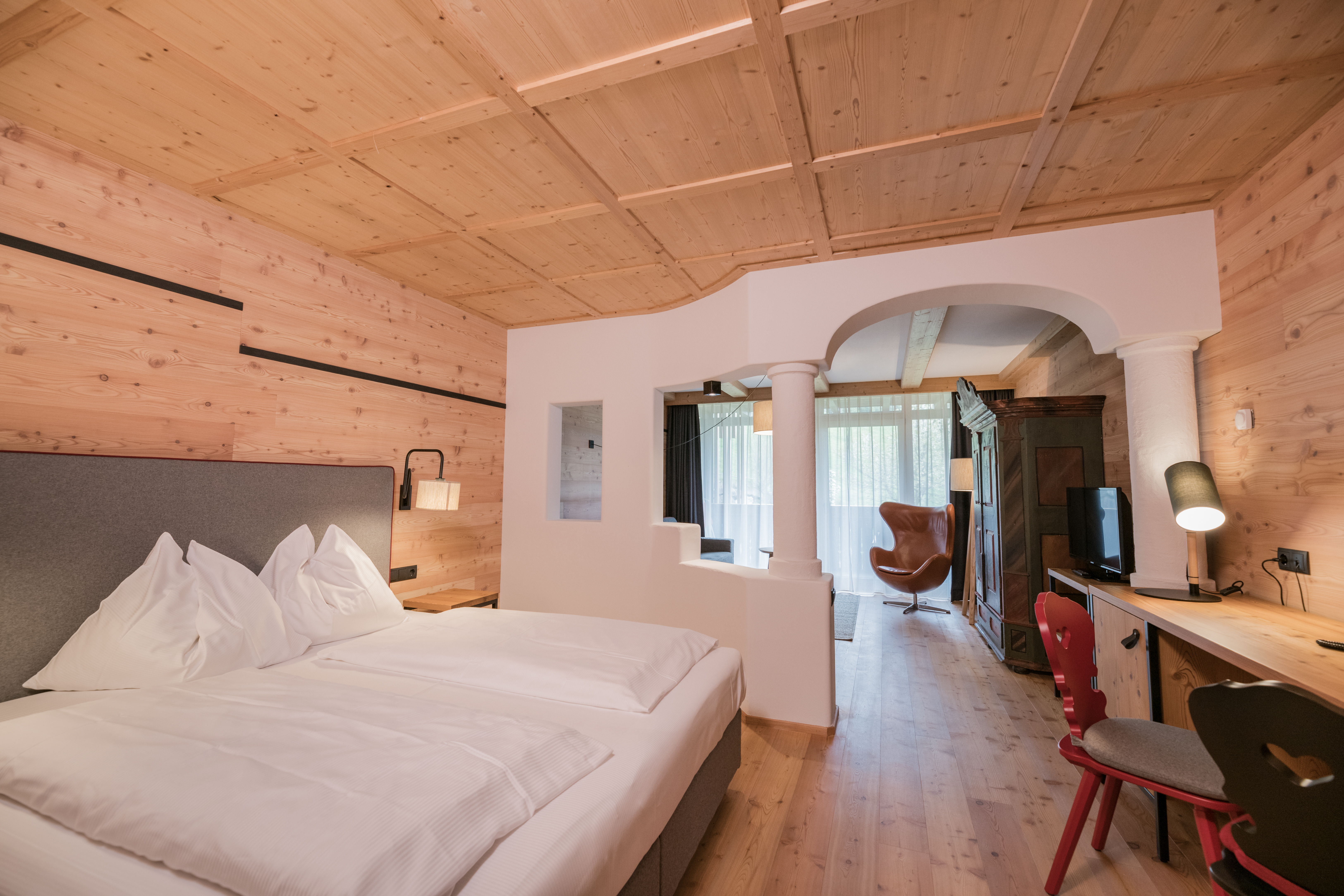 Skihotel: Lärchenstudio - Berghotel Sexten