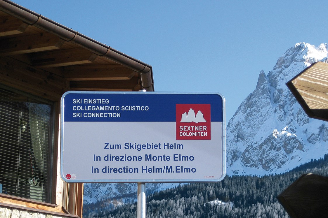 Skihotel: Skigebiet - Einstieg direkt ab Berghotel - Berghotel Sexten Dolomiten