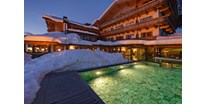 Hotels an der Piste - Italien - Außenansicht Winter - Berghotel Sexten Dolomiten