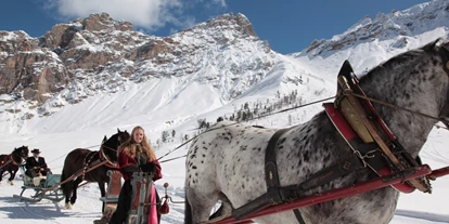 Hotels an der Piste - Corvara - Schlittenfahrt Fanes - Hotel Al Sonnenhof - Al Sole