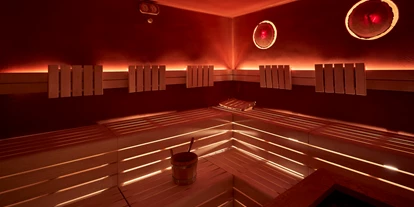 Hotels an der Piste - Corvara - Finnische Lehmsauna - Hotel Al Sonnenhof - Al Sole