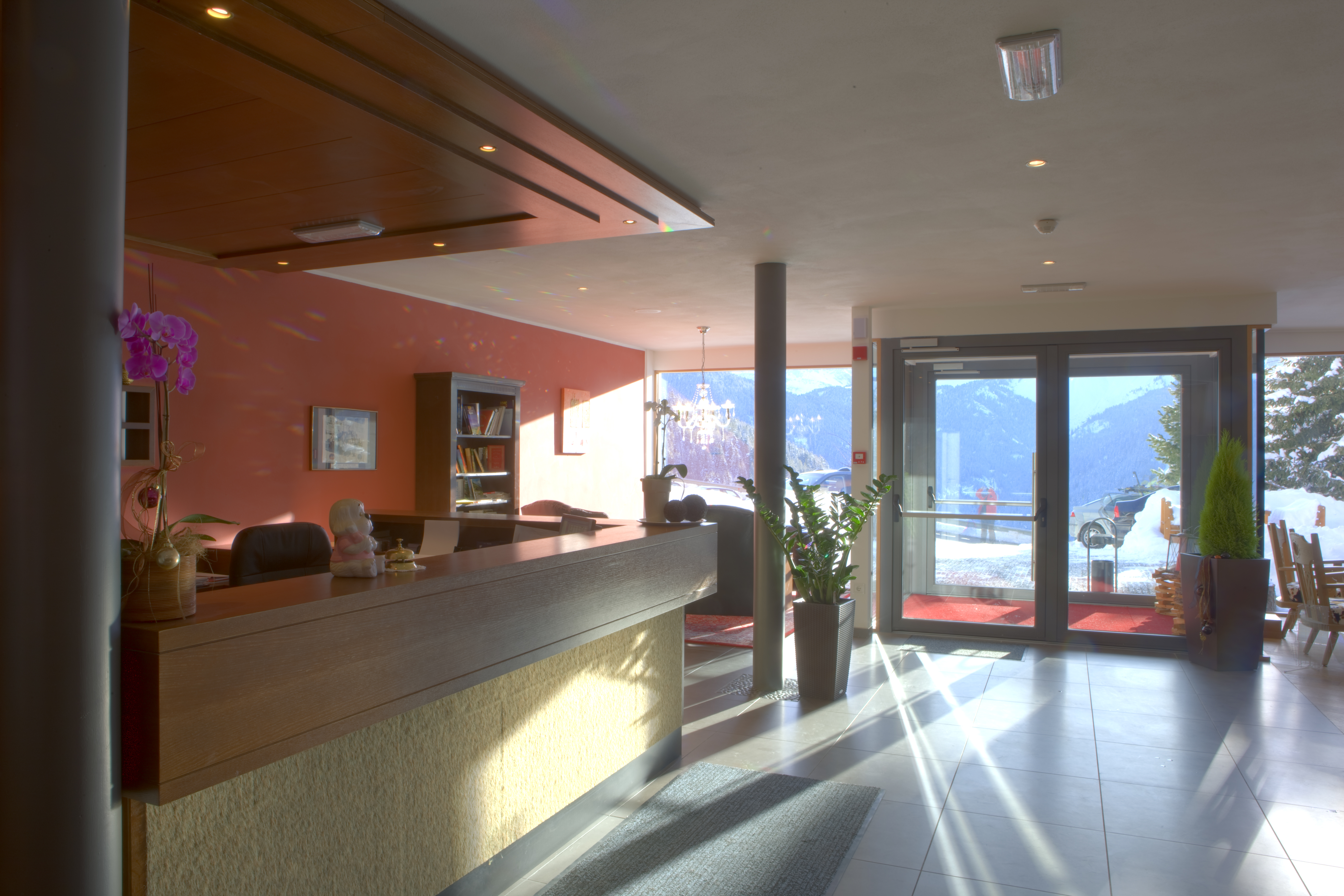 Skihotel: Rezeption - The Vista Hotel